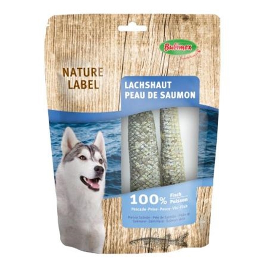 Picture of Bubimex Salmon Skin 100g – Natural Chewy Dog Treat